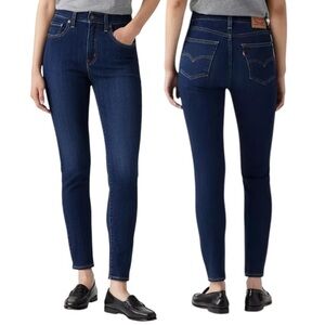 Levi’s 721 High Rise Skinny Jeans Blue Story Size 27